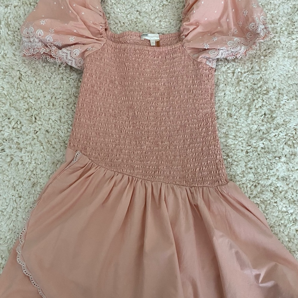 LoveShackFancy Pink Mini Dress - Picture 4 of 5